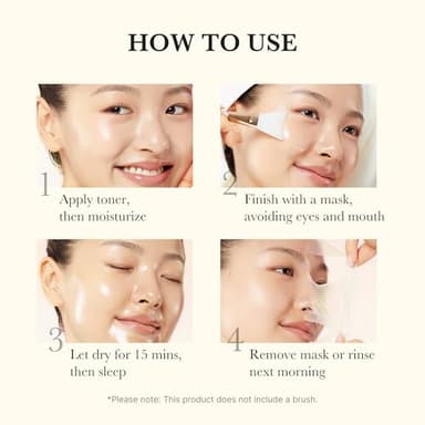 medicube Kojic Acid Turmeric Overnight Wrapping Peel Off Mask – Brightens & Defends Against Skin Stress for a Clear, Glowing Complexion, Korean Skincare, 2.53 fl. oz. - Image 7