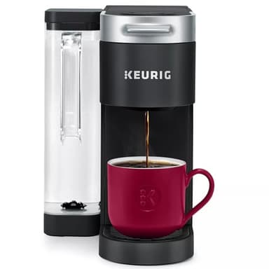 Keurig K-Supreme Single Serve K-Cup Pod Coffee Maker, MultiStream Technology, 4 Brew Sizes, 66oz Dual-Position Removable Reservoir, Black (Renewed) - Image 1