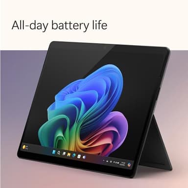 Microsoft Surface Pro 2-in-1 Laptop/Tablet (2024), Windows 11 Copilot+ PC, 13" Touchscreen OLED Display, Snapdragon X Elite (12 Core), 16GB RAM, 256GB Storage, Black, Amazon Exclusive - Image 6