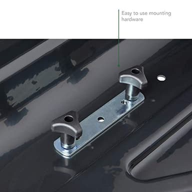 SportRack Vista XL Rear Opening Cargo Box,Black - Image 5