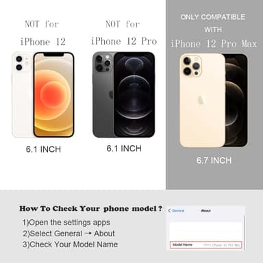 FABSPARK Case for iPhone 12 Pro Max,Glitter Crystal Diamond Rhinestones Sequin Shiny Bling Sparkly Glossy Luxury Electroplated Case,Aesthetic Cute Full Protection for iPhone 12 Pro Max,Pink - Image 5