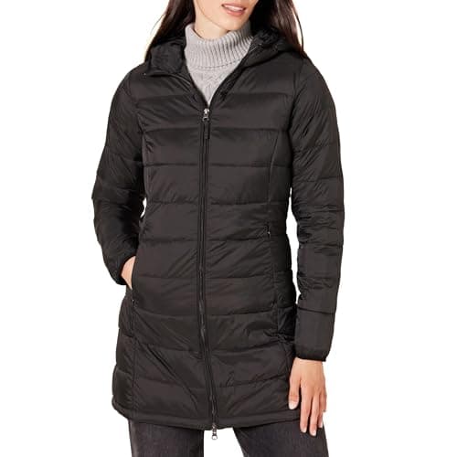 Amazon Essentials Women's Lightweight Water-Resistant Packable Hooded Puffer Coat (Available in Plus Size), Black, XX-Large - Image 1