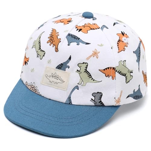 Duoyeree Toddler Baby Baseball hat Infant Baseball Cap Soft Cotton Snapback hat Boys(0-3M) - Image 1