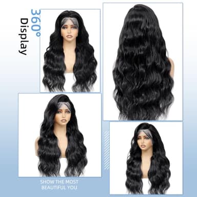 TEGASE 30 Inch 13x6 Lace Front Wigs Human Hair 200% Density Body Wave Lace Frontal Wigs Human hair Pre Plucked with Baby Hair Real Wig Human Hair Lace Front Wigs for Women Natural Color - Image 6
