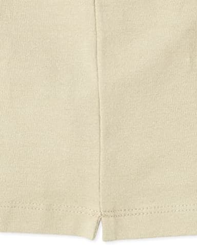 The Children's Place Girls' 2 Pack Basic Cartwheel Short, Sandy/Tidal, Large - Image 3