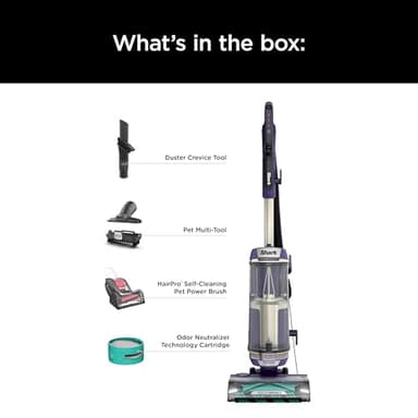 Shark POWERDETECT Upright Vacuum Cleaner with HEPA Filter, Heavy Duty Vacuum with Powerful Suction for Pet Hair Pickup, DuoClean Technology, Powered Lift-Away, Ideal for Carpets & Hardfloors, AZ4002 - Image 21