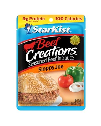 StarKist Beef Creations Sloppy Joe, 2.6 oz pouch - Image 1