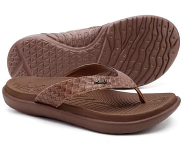 KuaiLu Womens Flip Flops Ladies Yoga Mat Comfortable Walking Thong Sandals With Plantar Fasciitis Arch Support Slip On Indoor Outdoor For Summer - Image 2