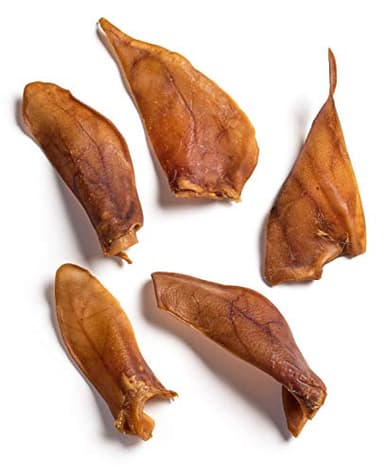 Jack&Pup Natural Half Pig Ears for Dogs Large, Pigs Ears for Dogs - Premium Dog Ear Treat - Dog Chew Treats for Large and Small Breeds (18 Pack) - Image 2