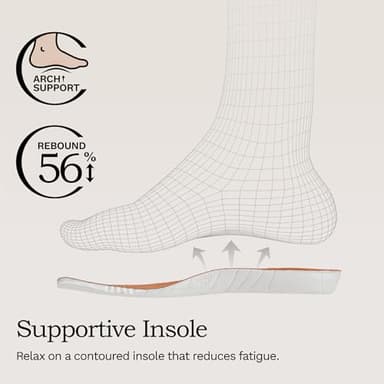 Bruno Marc Men's Arch Support Casual Slip-on Shoes Loafers for Men Non Slip Comfortable Boat Shoes,Size 10,Black/Brown,SBLS2302M - Image 8