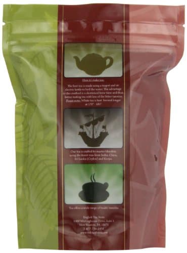 English Tea Store Chocolate Mint Flavored Black Loose Leaf Tea Pouches - 4oz | Ceylon Black Tea Blend with Rich Chocolate and Cool Mint Notes | Refreshing Hot or Iced Tea - Image 2