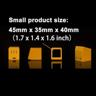 Nerdminer V2 NM Smart TV ESP32 BTC Solo Lottery Miner Lower Power Consumption Hashrate Reach 1060 KH/s Silent Desktop Clock (Yellow) - Image 9