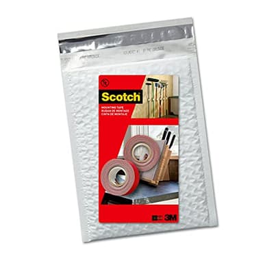 Scotch Outdoor Mounting Tape, 2 Rolls, 1 in x 60 in (5ft), Holds up to 15 lbs, Delivers Strong & Permanent Bond On Contact, Great On Glass, Tile, Acrylic & Metal, Easy-To-Apply (OT-411-2NA) - Image 1
