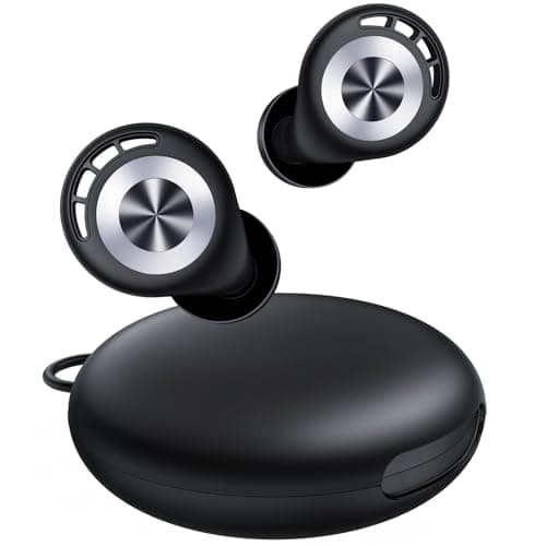 Ear Plugs for Sleeping Noise Cancelling 50dB Concert Earplugs for Noise Reduction Reusable Soft Silicone Ear Plugs for Snoring Shooting Motorcycle Airplanes Musicians with 7 Eartips Case Black - Image 1