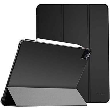 ProCase Smart Case for iPad Pro 12.9 2022/2021/2020/2018, Slim Stand Hard Back Shell Smart Cover for iPad Pro 12.9" 6th Gen/5th Gen/4th Gen/3rd Gen -Black - Image 1
