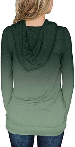 onlypuff Women's Pullover Hoodies Teen Girls Trendy Fall Fashion Tops Hooded Sweatshirts - Image 5