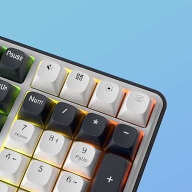 Redragon K689 Wired Gasket RGB Gaming Keyboard, 108 Keys Mechanical Keyboard w/Extra 4 Hotkeys, Upgraded Hot-swappable Socket, 3-Layer Noise Dampening, Mixed Color Keycaps, Custom Linear Switch - Image 8
