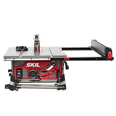 SKIL 15 Amp 10 Inch Portable Jobsite Table Saw with Folding Stand- TS6307-00 - Image 8