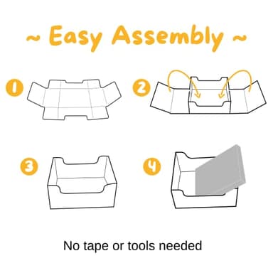 HIDE & SCRATCH Cardboard Cat Scratcher; Cat Scratcher Box and Bed with Refillable Double-Sided Cardboard Scratch Pad for Indoor Cats - Image 6