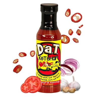 D.a.T. Ketchup, Gluten Free, No MSG, No Preservatives, All Natural, No High Fructose Corn Syrup, 12 oz (1 Pack) - Image 1