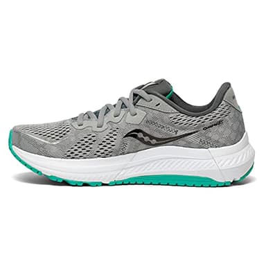Saucony Women's Omni 20 Running Shoe, Alloy/Jade, 8 - Image 2