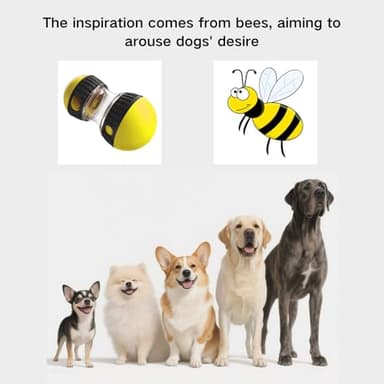 Dog Interactive Toys Dogs Puzzles Feeder Adjustable Food Dispensing Treat Dispenser Slow Feeding for IQ/Physical Training and Brain Stimulation Large Medium Small Dog - Image 3