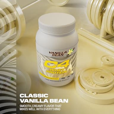 Cellucor C4 Whey Protein Powder, Vanilla Bean - 25g Protein, 0g Added Sugar, 130 Calories Per Serving, Supports Muscle Recovery, 28 Servings, Premium Whey for Post-Workout - Image 6