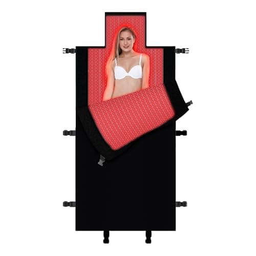 Kaoudt 2025 New Dual Wavelength LED Beads 660nm&850nm Red Light Therapy Mat Full Body Used to Relieve Pain 73''x 33'' - Image 1