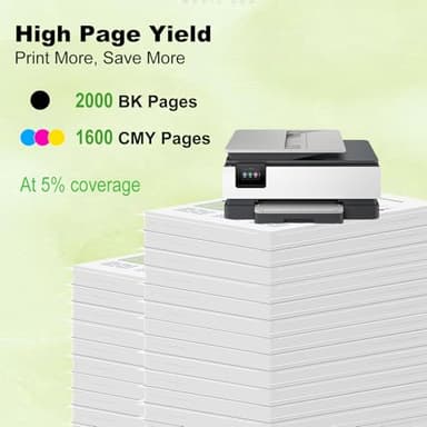 Ankink 962 XL Compatible Ink Cartridges Replacement for HP962XL Black Color, 4 Combo Pack - Image 4