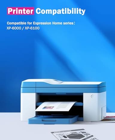 302XL Ink cartridges Combo Pack Remanufactured Replacement for Epson 302XL Ink Cartridges Multipack Work for Epson Expression Premium XP-6000 XP-6100 XP 6000 Printer (Photo Black/B/M/Y/C, 5-Pack) - Image 6