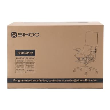 SIHOO Doro S300 Ergonomic Office Chair, Computer Chair, Gaming Chair with Dual Dynamic Lumbar Support, 6D Coordinated Armrests, Adjustable Rolling Chair (White Italian Velvet Mesh) - Image 15