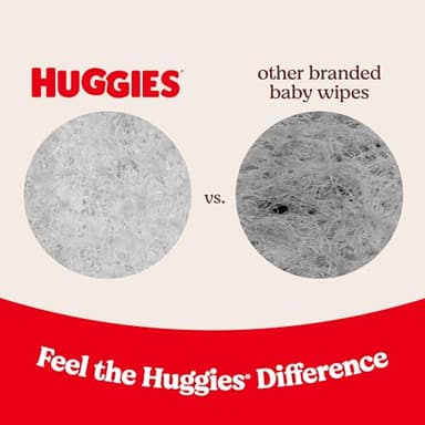 Huggies Skin Essentials Baby Wipes, Hypoallergenic, 99% Water, 10 Flip Top Packs (560 Wipes Total) - Image 6