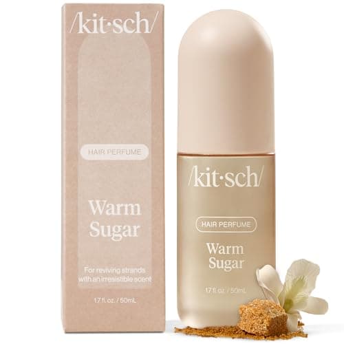 Kitsch Hair Perfume for Women - Warm Sugar | Clean, Deodorizing & Patented Odor-Eliminating Technology Hair Spray & Body Mist - Freshen Hair, Body & Pillows - Pink Grapefruit & Vanilla Scent - 50mL - Image 1