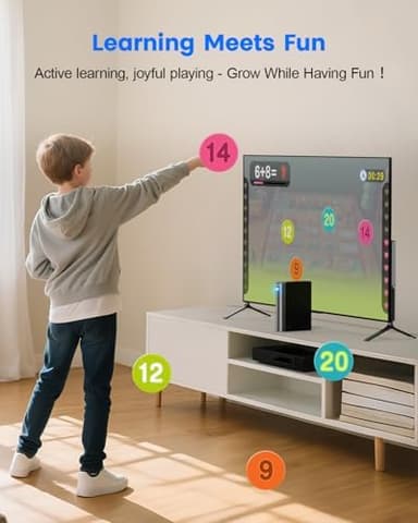 AR Motion Gaming Console - Plug & Play Video Game System for Kids & Families. Great for Indoor Physical Play, Interactive Family Fun, Game Nights, Playtime and Playdates - Image 7