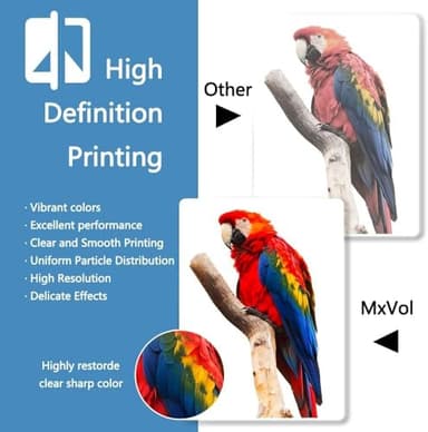 260XL 261XL Replacement for Canon Ink 260 and 261 Ink Cartridges PG-260 XL CL-261 XL for Canon Pixma TS6420a TS6420 TS6400 TR7020a TR7020 TR7000 TS5300 TS5320 Printer Ink Cartridge (1 Black,1 Color) - Image 5