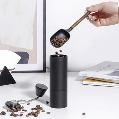 TIMEMORE Chestnut C3 Manual Coffee Grinder Capacity 25g with CNC Stainless Steel Conical Burr, Internal Adjustable Setting, Double Bearing Positioning, French Press Coffee for Hand Grinder - Image 3