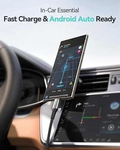 INIU USB C Cable, (6.6ft, 2-Pack) 100W USB C to C Fast Charging Cord, Braided Type C Charger Cable for iPhone 16 Pro Max 15 Plus Samsung Galaxy S24 S21 S10 Note 10 MacBook iPad Kindle etc. - Image 8