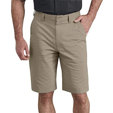Dickies Men's 11 Inch Temp-iQ Performance Hybrid Utility Short Shorts, Desert Sand, 36 - Image 1