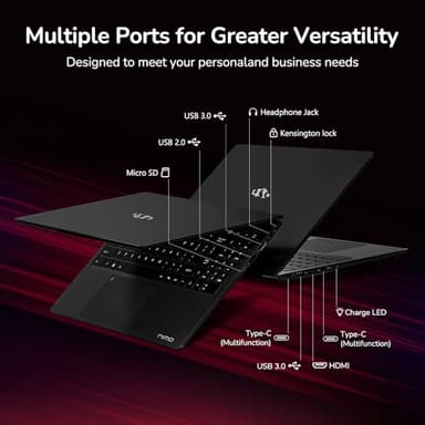 NIMO 15.6" IPS FHD-Gaming-Laptop, 8 Cores AMD Ryzen 7 6800H 32GB DDR5 RAM 1TB SSD (Beat i7-12700H, Up to 4.7GHz) AMD Radeon 680M GPU-Computer with 100W Type-C Backlit Keyboard Fingerprint Blue - Image 5