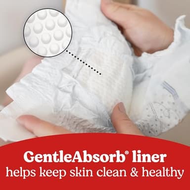 Huggies Size 1 Diapers, Little Snugglers Baby Diapers, Size 1 (8-14 lbs), 32 Count, Packaging May Vary - Image 5