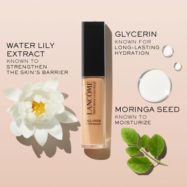 Lancôme Teint Idole Ultra Wear All Over Full Coverage Concealer - Natural Matte Finish & Lightweight Under Eye Concealer - Up To 24H Wear - 215 Buff Neutral - Image 5
