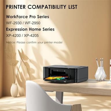 232xl ink cartridge Remanufactured Replacement for Epson 232 XL Ink Cartridges Combo Pack Use with Expression Home XP-4200 XP-4205 Workforce WF-2930 WF-2950 Printer (2 Black Cyan Magenta Yellow) - Image 2