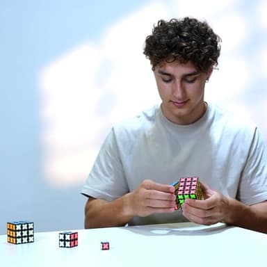 TOSY Magnet Cube 3x3 - 240 Magnets, 30 Blocks, 7in1 Toy: Puzzle Cube Game, Creative Building Blocks, Transformable Fidget Spinner, Infinity Cube, Magnet Tiles, UV Flashlight, Glowing STEM/STEAM Toy - Image 3