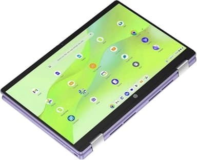 HP Convertible 2-in-1 Chromebook in Lavender 14" Touch HD Intel 4-Core up to 3.40GHz 4GB Ram 128GB Storage 4K Graphics Super-Fast WiFi Chrome OS (14b - Renewed) - Image 2