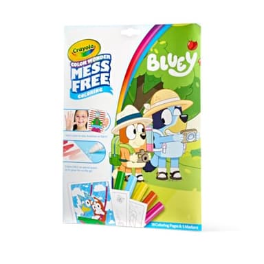 Crayola Bluey Color Wonder Coloring Set, 18 Bluey Coloring Pages, Toddler Stocking Stuffer, Holiday & Christmas Gifts for Kids, Mess Free Coloring for Toddlers, Toys & Games - Image 4