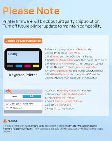 E-Z Ink 414A with Chip Compatible Replacement for HP 414A Toner Cartridges 4 Pack 414X to Use with HP Color Laserjet Pro M454dw M454dn MFP M479dw M479dn M479fdw Enterprise M455dn MFP M480f (BCMY) - Image 7