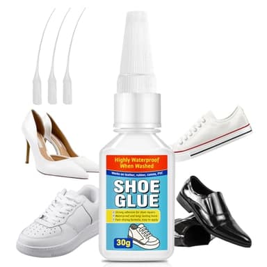 Bellemora Shoe Glue, Shoe Glue Sole Repair Adhesive, Waterproof and Long-Lasting Strong Adhesive for Sneakers, Boots, Leather, Handbags, Soles, Heels, 30g - Image 1
