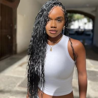 Deep Wave Bulk Human Hair Braiding Hair 100 percent Human Hair Unprocessed Brazilian Virgin Hair for Human Hair Extensions 1 Braids Per of 1 pack 50g 28 Inch Human Hair for Micro braiding No Weft - Image 1