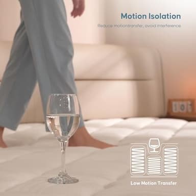 SeVietra King Size Mattress, 12 Inch Hybrid Mattress King in a Box with Individually Pocket Springs, Strong Edge Support, Breathable Comfort and Durable, CertiPUR-US - Image 6