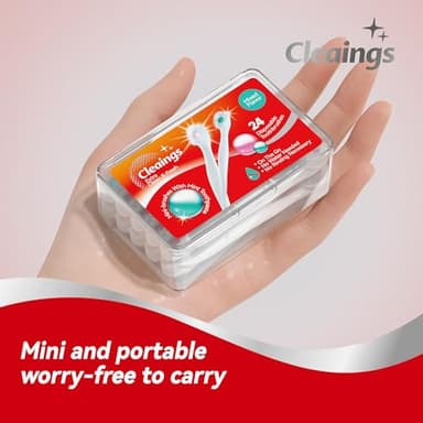 cleaings® Mini Disposable Toothbrush Set with Toothpaste – Travel Essentials, Portable Toothbrush for Women & Men, Camping, Road Trip, Vacation, 24 Count-Mint Flavor（Pack of 1） - Image 8